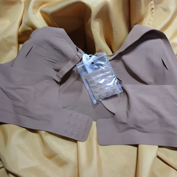 OEAK Women's Seamless Brown Bra XXXL - Picture 5 of 7